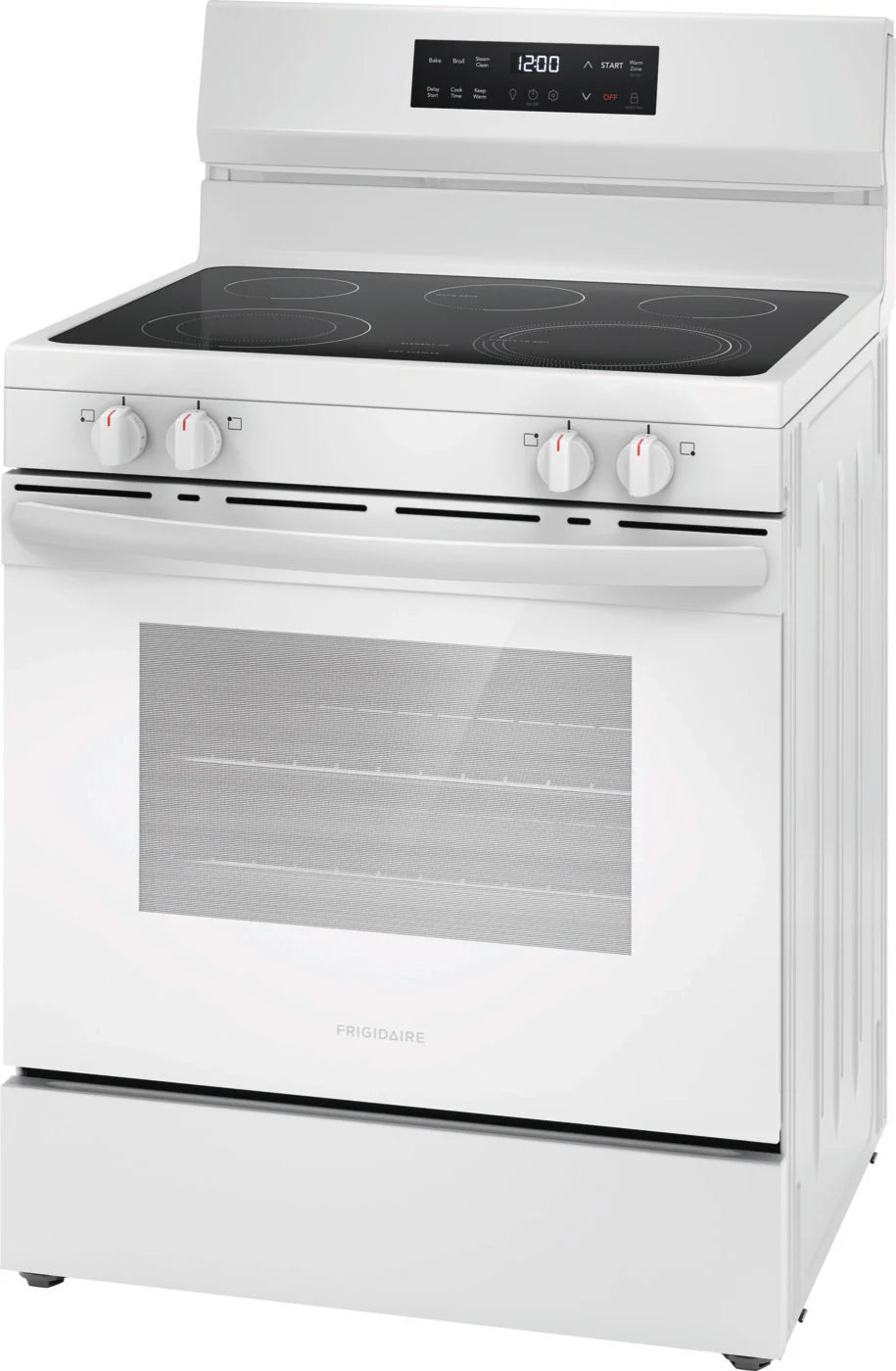 Frigidaire - 5.3 cu. ft Electric Range in White - FCRE306CAW