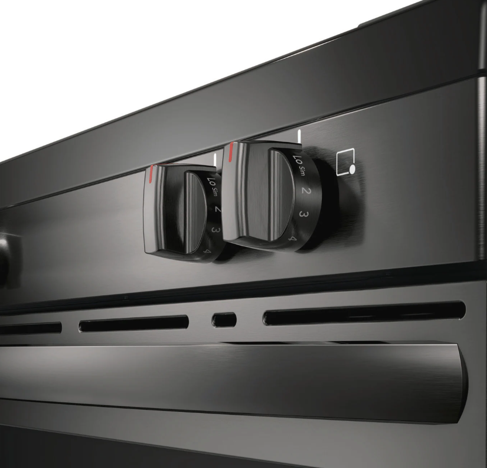 Frigidaire - 30 Inch 5.3 cu. ft Electric Range in Black - FCRE308CAD