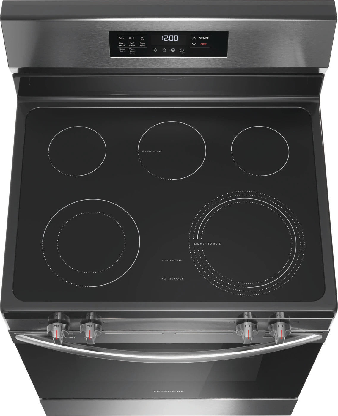 Frigidaire - 30Inch 5.3 cu. ft Electric Range in Stainless - FCRE308CAS