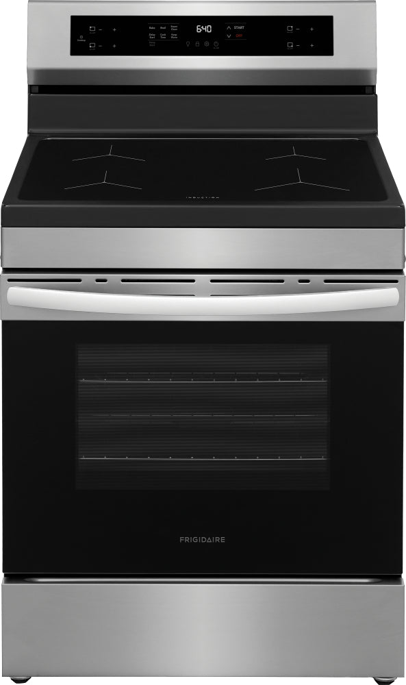 Frigidaire - 5.3 cu. ft Induction Range in Stainless - FCRI306CAS