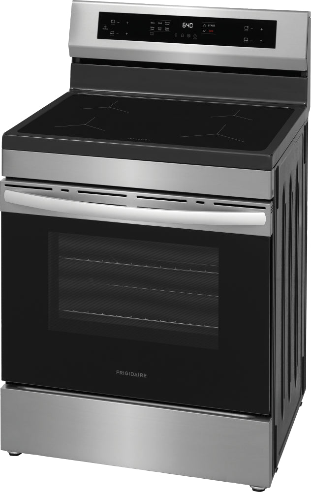 Frigidaire - 5.3 cu. ft Induction Range in Stainless - FCRI306CAS