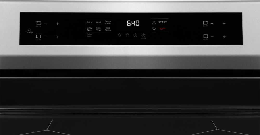 Frigidaire - 5.3 cu. ft Induction Range in Stainless - FCRI306CAS