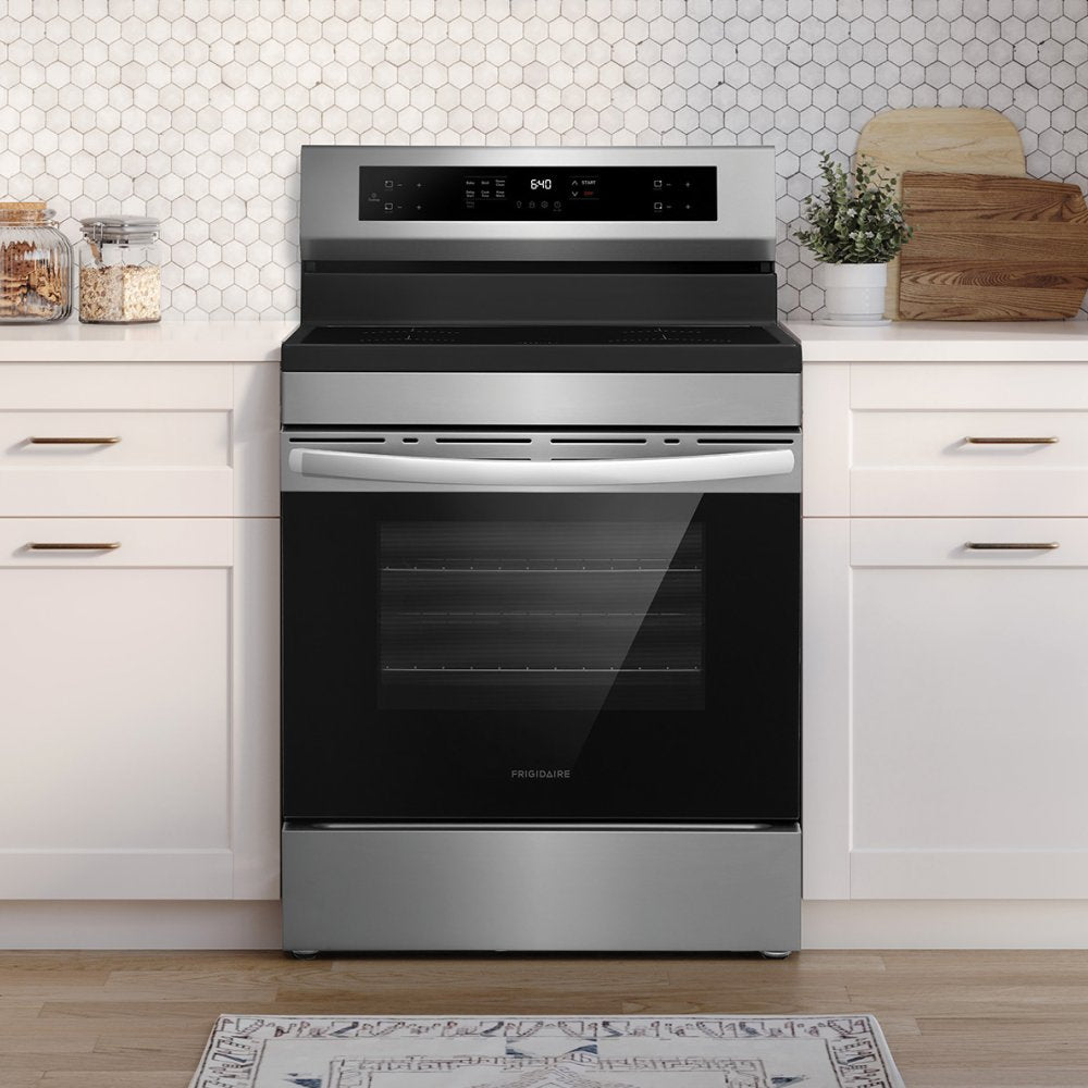 Frigidaire - 5.3 cu. ft Induction Range in Stainless - FCRI306CAS