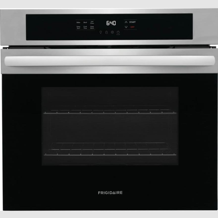 Frigidaire - 5.3 cu. ft Single Wall Oven in Stainless - FCWS3025AS