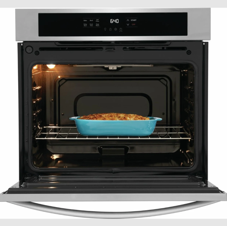 Frigidaire - 5.3 cu. ft Single Wall Oven in Stainless - FCWS3025AS
