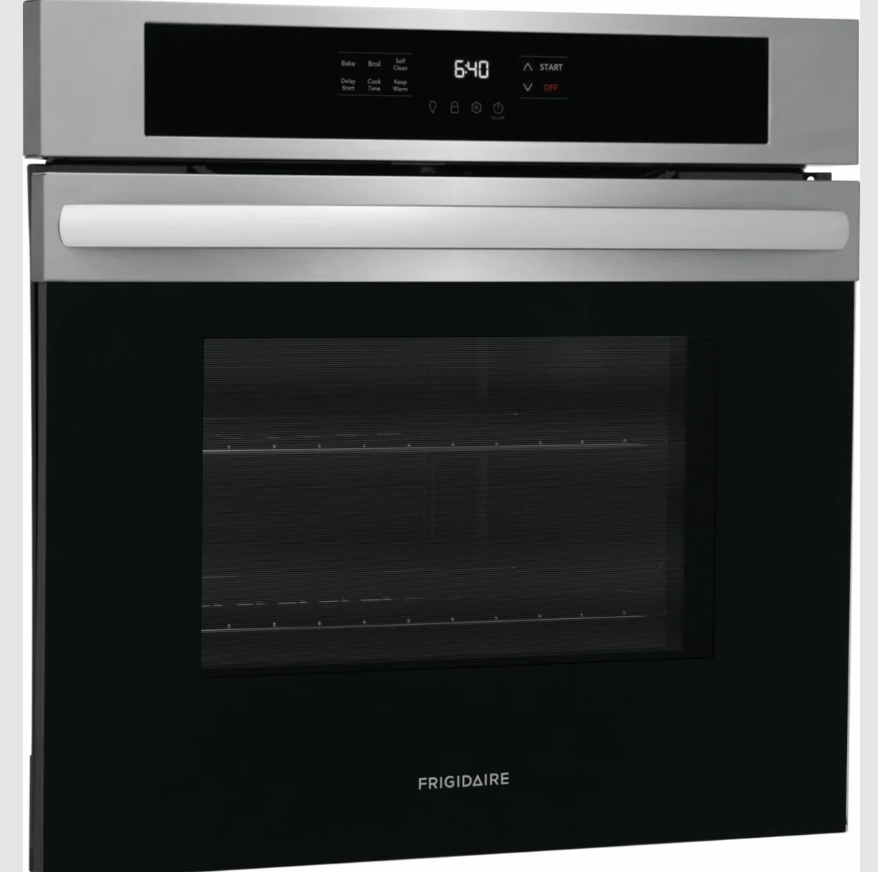 Frigidaire - 5.3 cu. ft Single Wall Oven in Stainless - FCWS3025AS