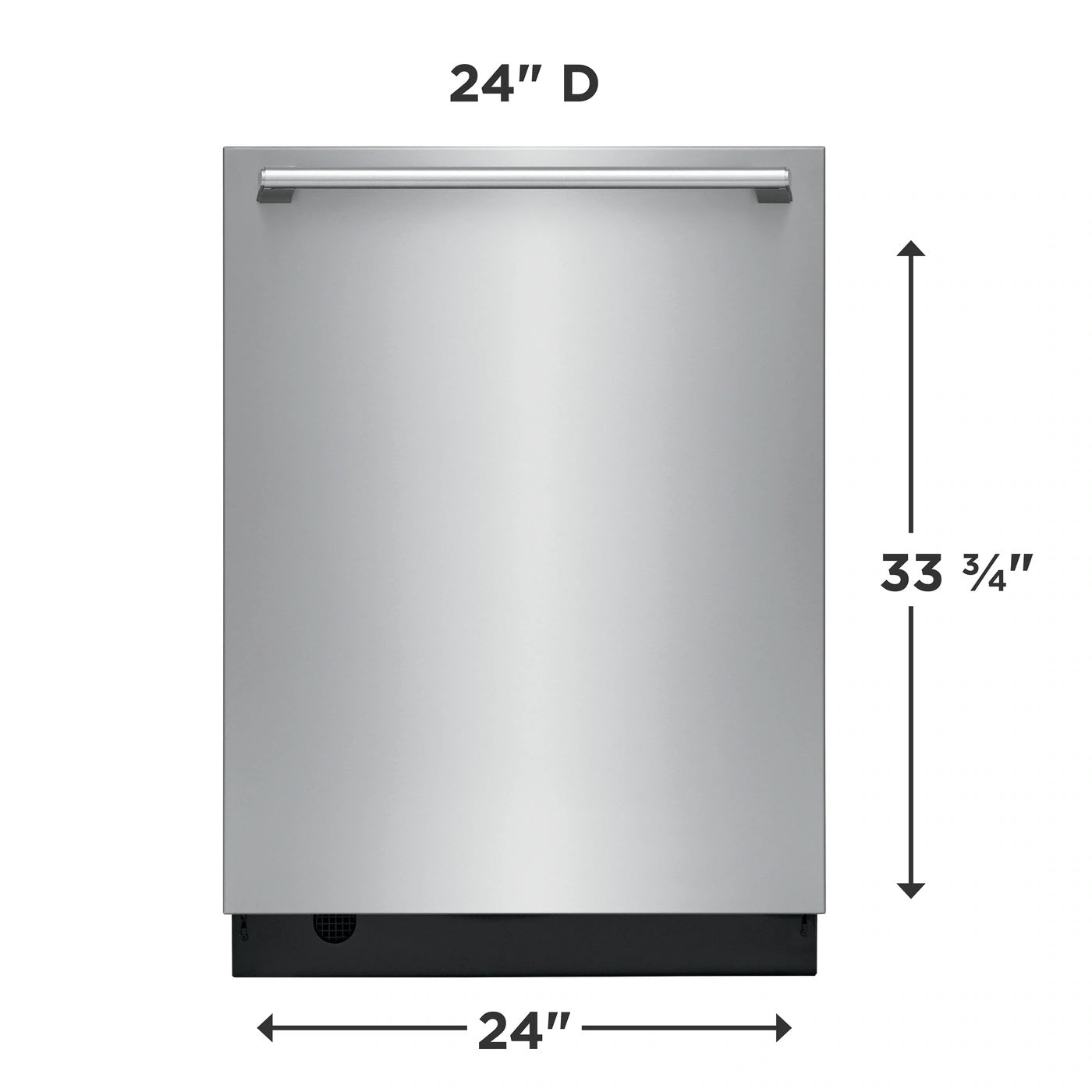 Frigidaire - 49 dBA Built In Dishwasher in Stainless - FDSH450LAF