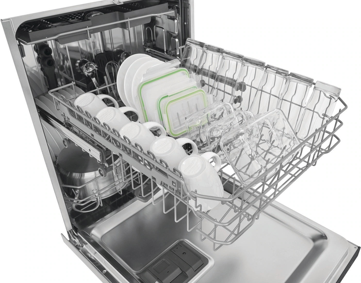 Frigidaire - 49 dBA Built In Dishwasher in Panel Ready - FDSR4501AP