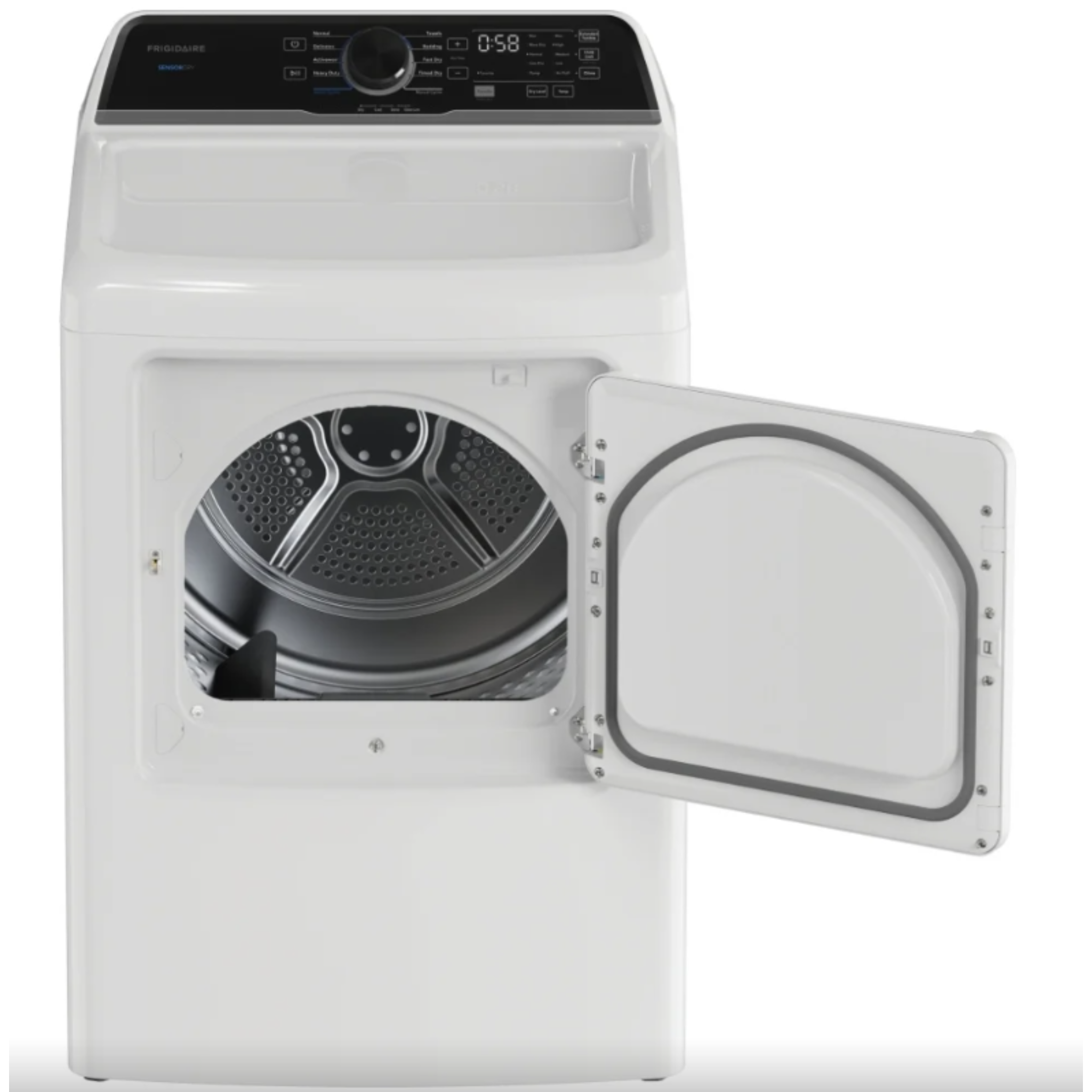 Frigidaire - 7 cu. Ft Vented Electric Dryer in White - FLVE752CBW