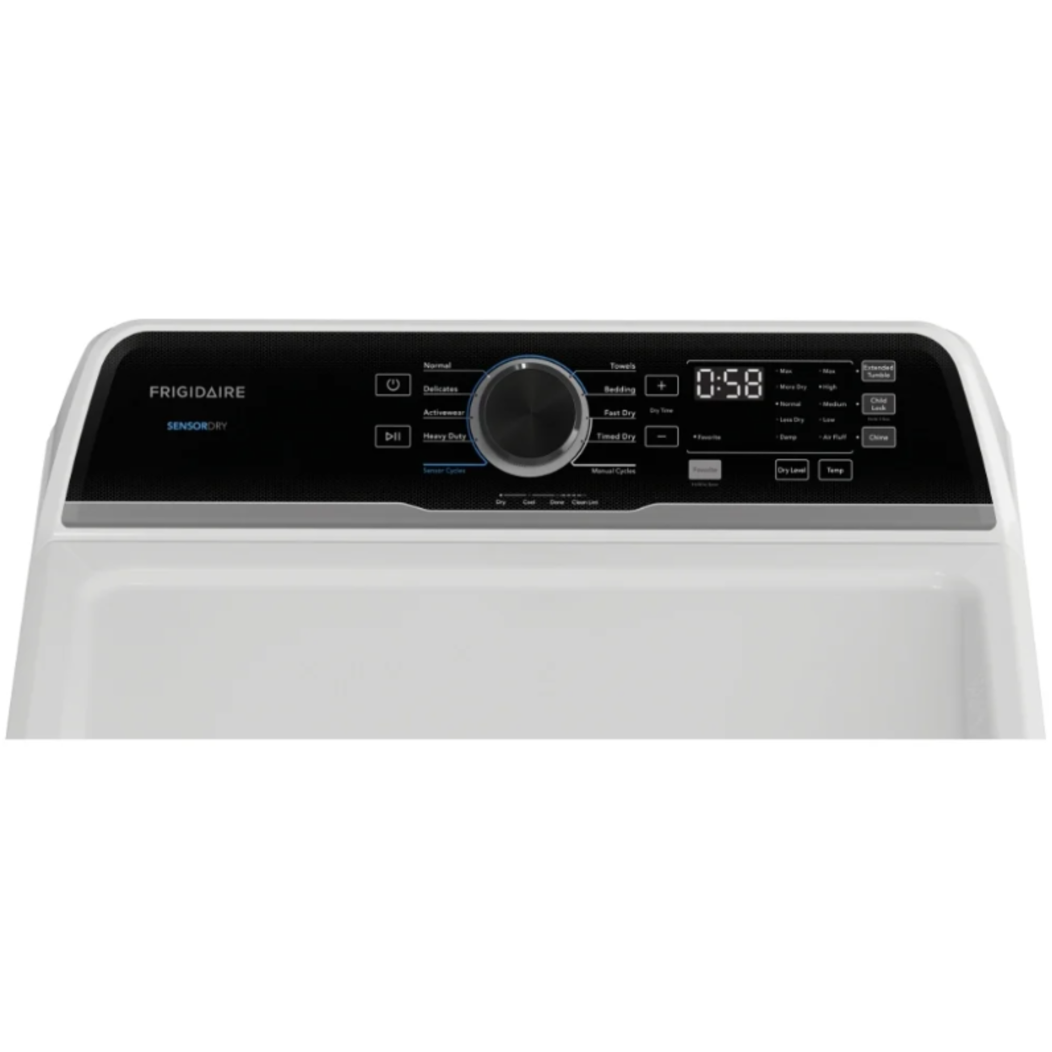 Frigidaire - 7 cu. Ft Vented Electric Dryer in White - FLVE752CBW