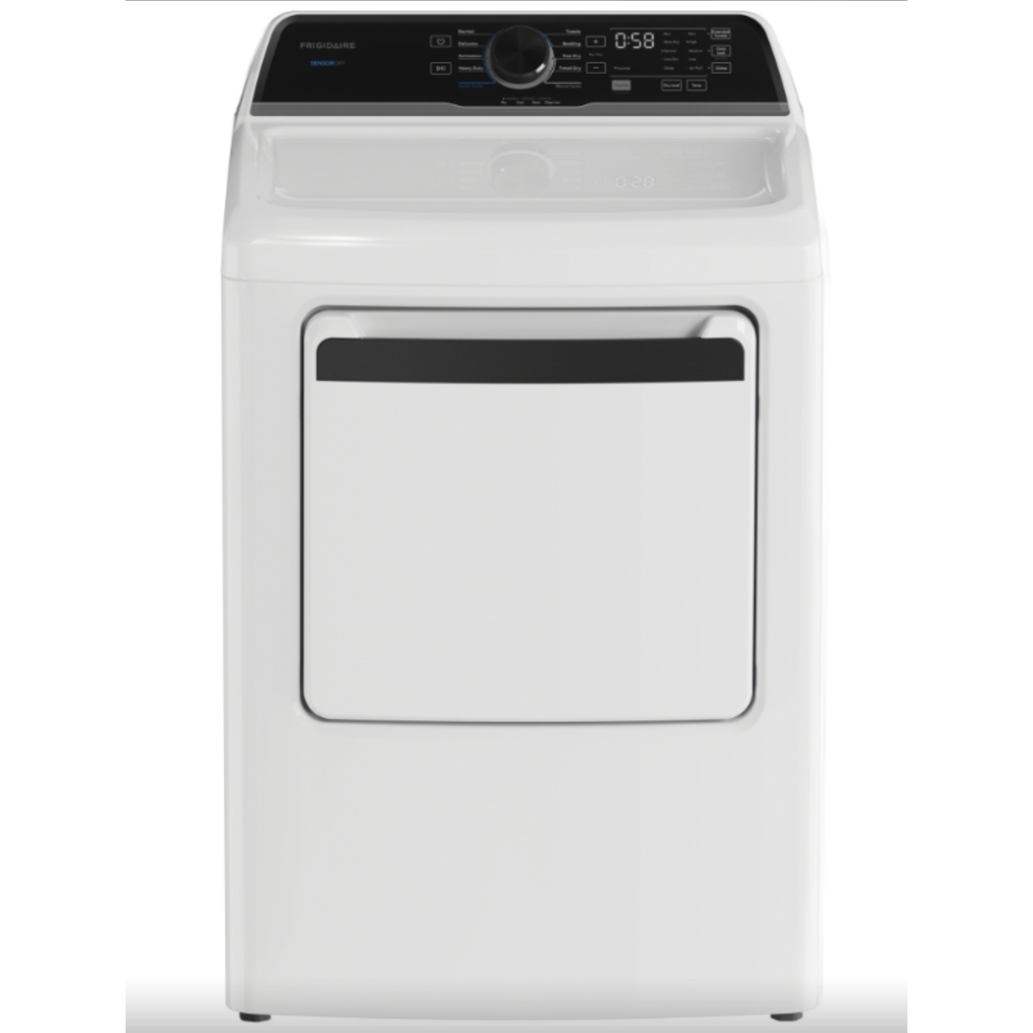 Frigidaire - 7 cu. Ft Vented Gas Dryer in White - FLVG7523BW