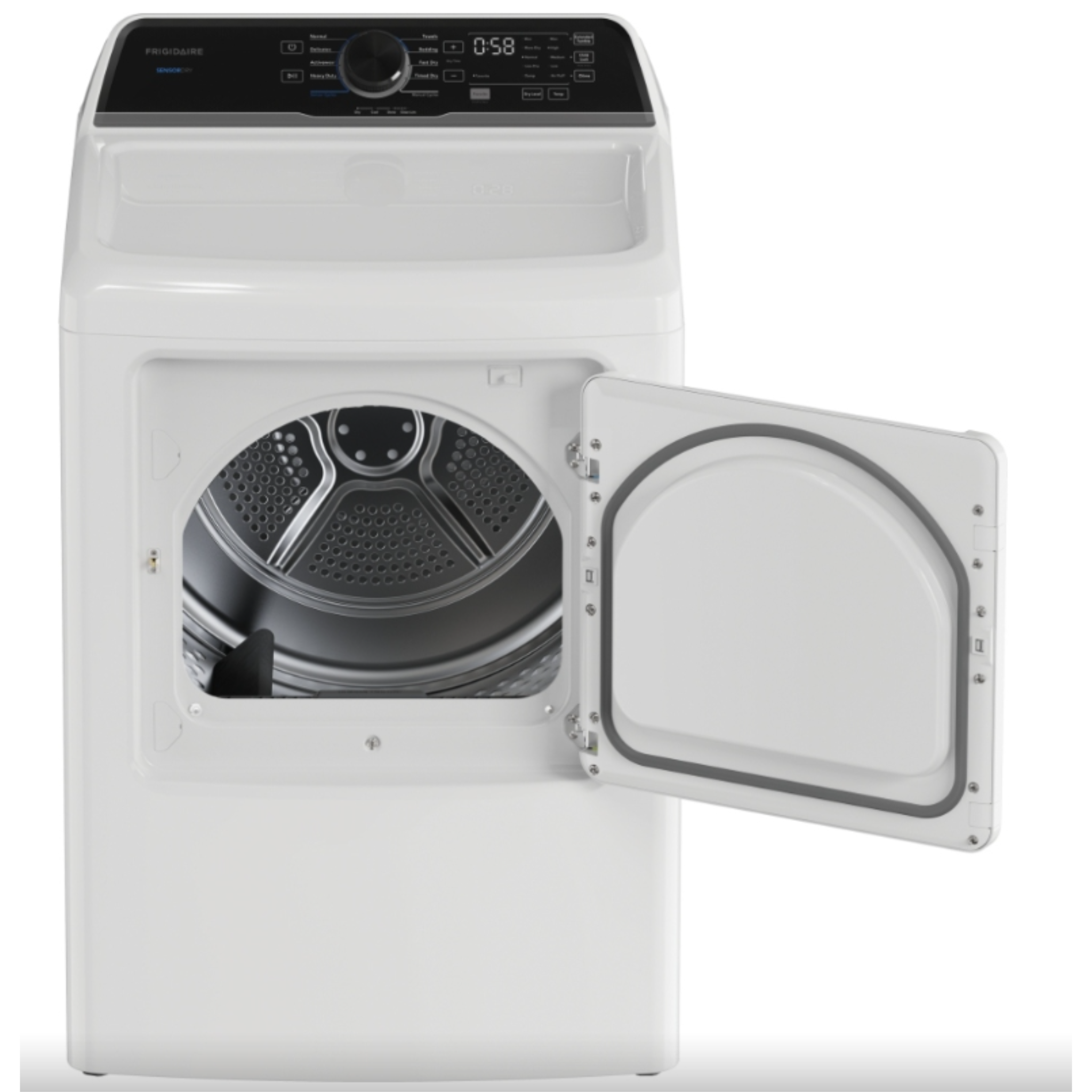 Frigidaire - 7 cu. Ft Vented Gas Dryer in White - FLVG7523BW