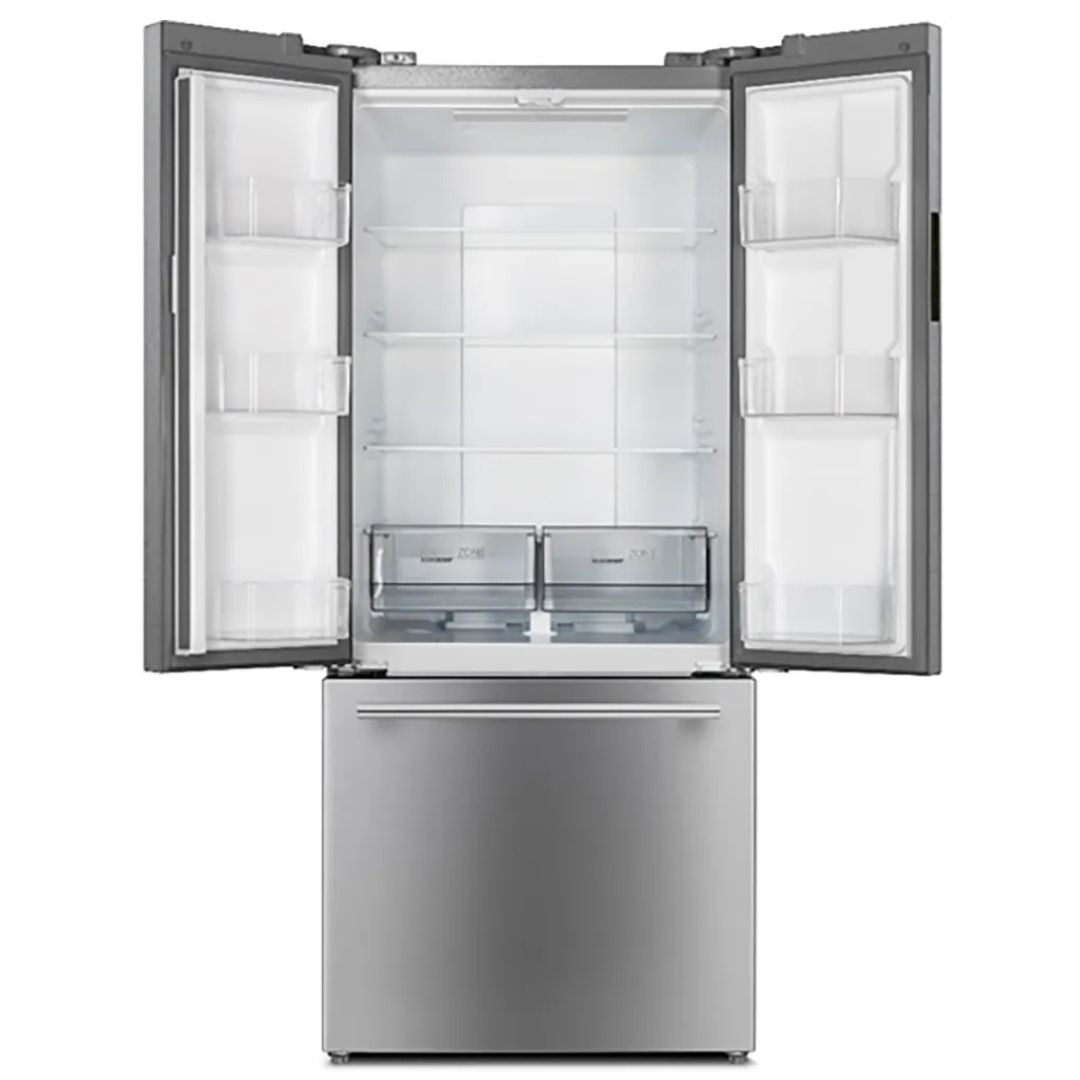 FULGOR MILANO - 30 Inch 17.5 cu. ft Bottom Mount French Door Refrigerator in Stainless - FM4FBM30SS