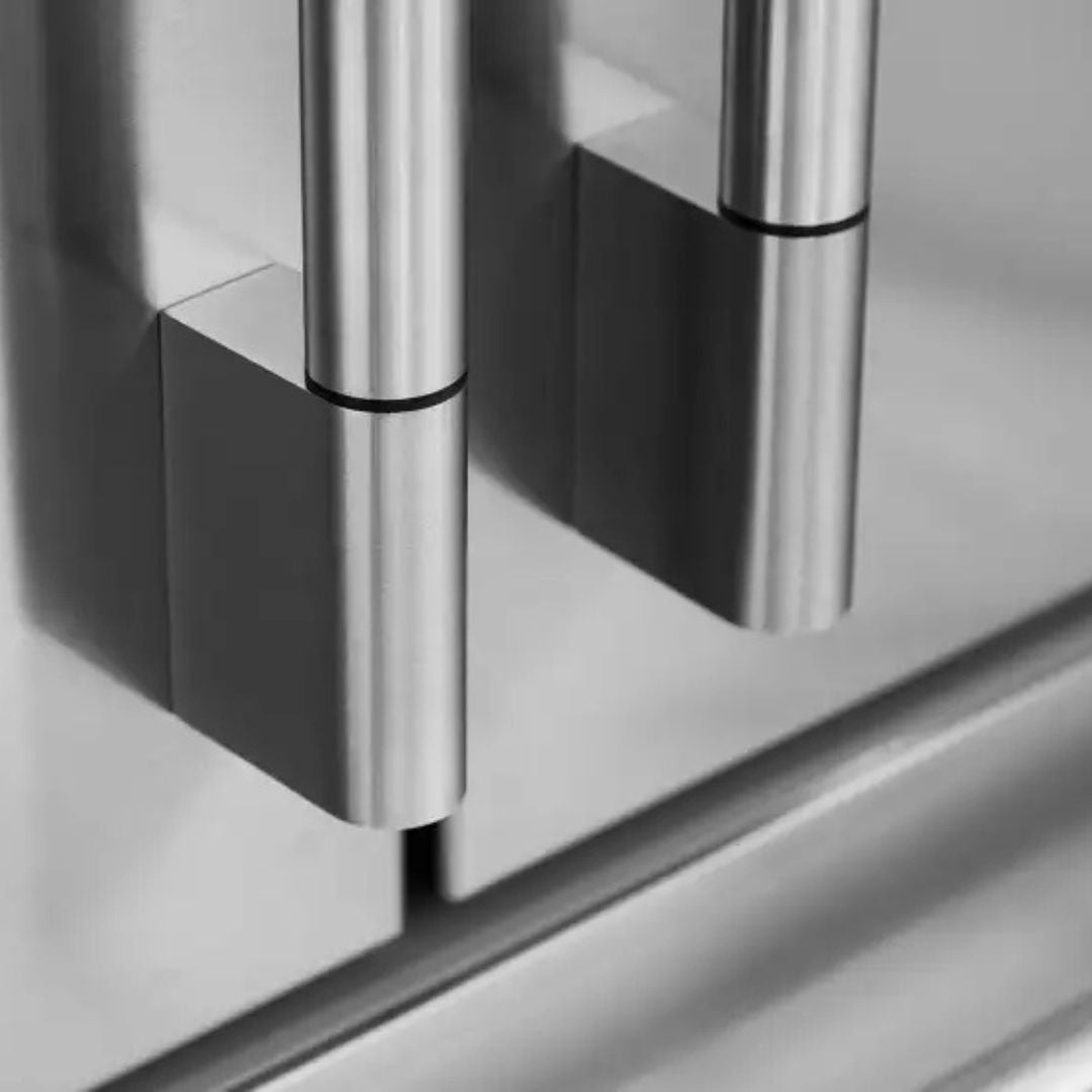 FULGOR MILANO - 36 Inch 20.3 cu. ft Bottom Mount French Door Refrigerator in Stainless - FM4FBM36SS