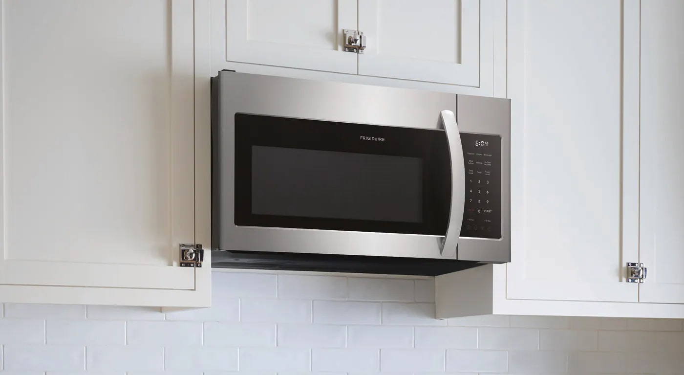 Frigidaire - 1.8 cu. Ft Over the range Microwave in Stainless - FMOS1846BS