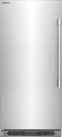 Frigidaire - 18.6 cu. Ft Upright Freezer in Stainless Steel - FPFU19F8RF
