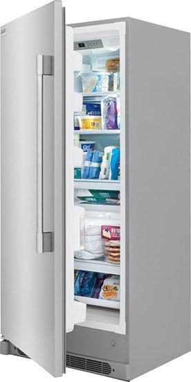 Frigidaire - 18.6 cu. Ft Upright Freezer in Stainless Steel - FPFU19F8RF