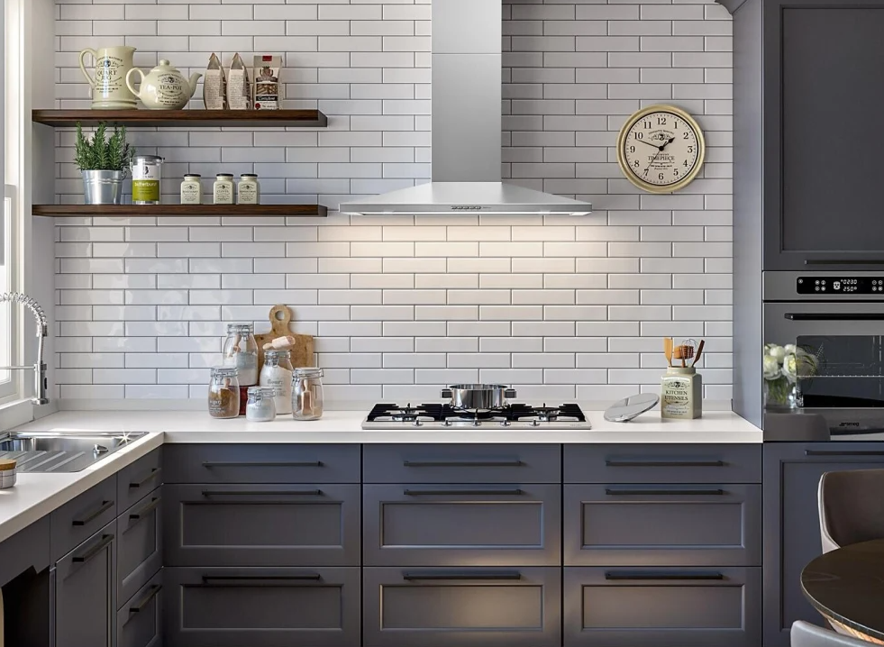 Falmec - 36 Inch 600 CFM Wall Mount and Chimney Range Vent in Stainless - FPVUX36W6SS