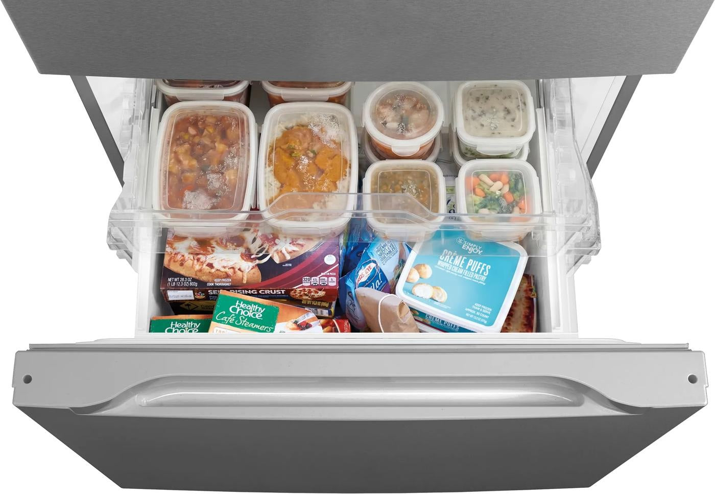 Frigidaire - 30 Inch 18.7 cu. ft Bottom Mount Refrigerator in Stainless - FRBE1925AF
