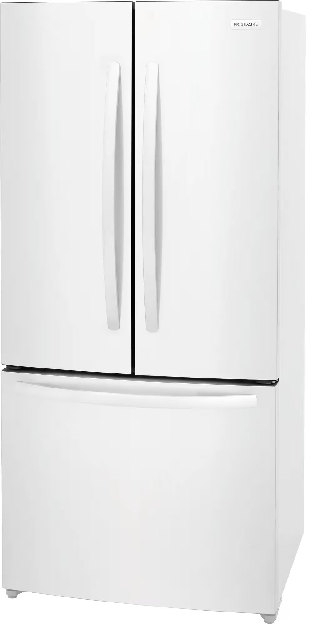 Frigidaire - 32 Inch 18 cu. ft French Door Refrigerator in White - FRFG1723AW