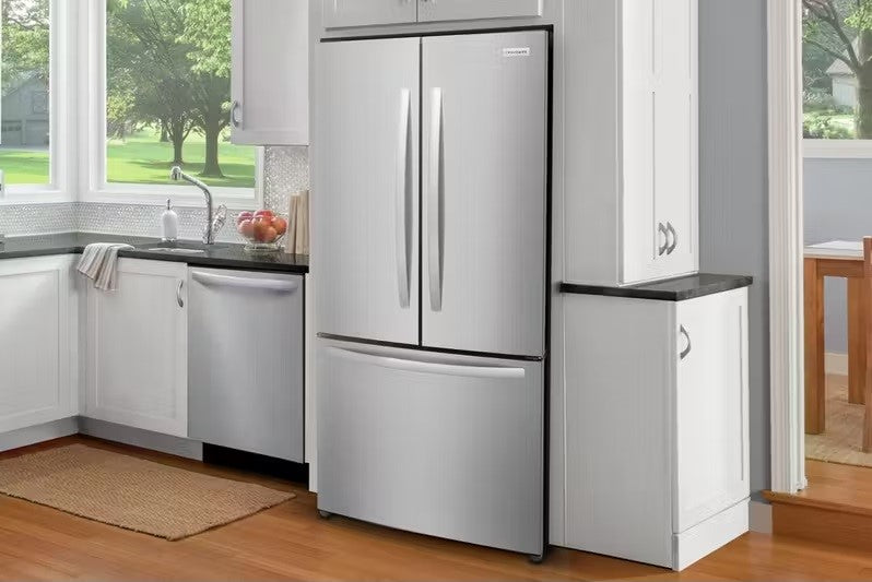 Frigidaire - 30.3 Inch 17.6 cu. ft French Door Refrigerator in Stainless - FRFG1813AV