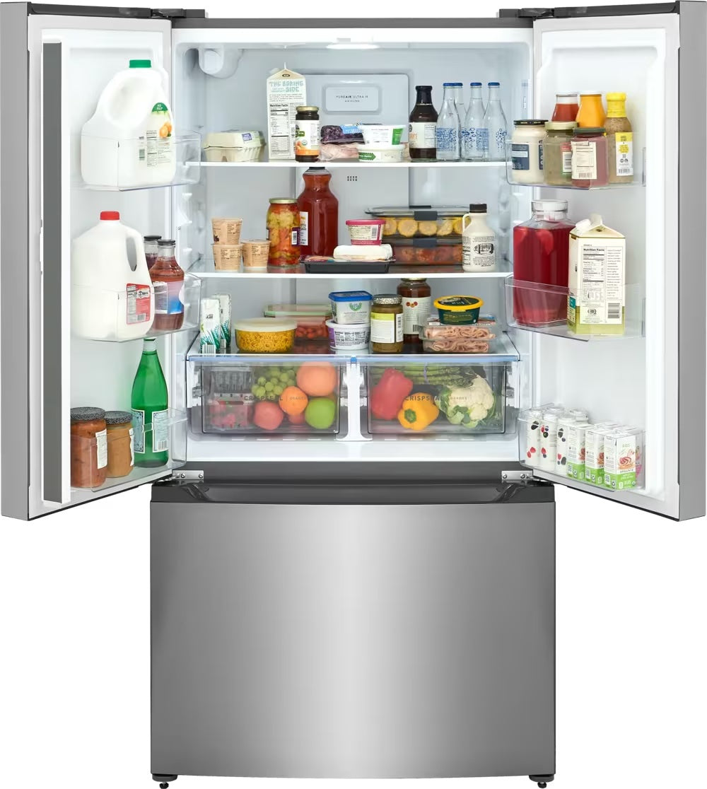 Frigidaire - 36 Inch 19.9 cu. ft French Door Refrigerator in Stainless - FRFG2011AV