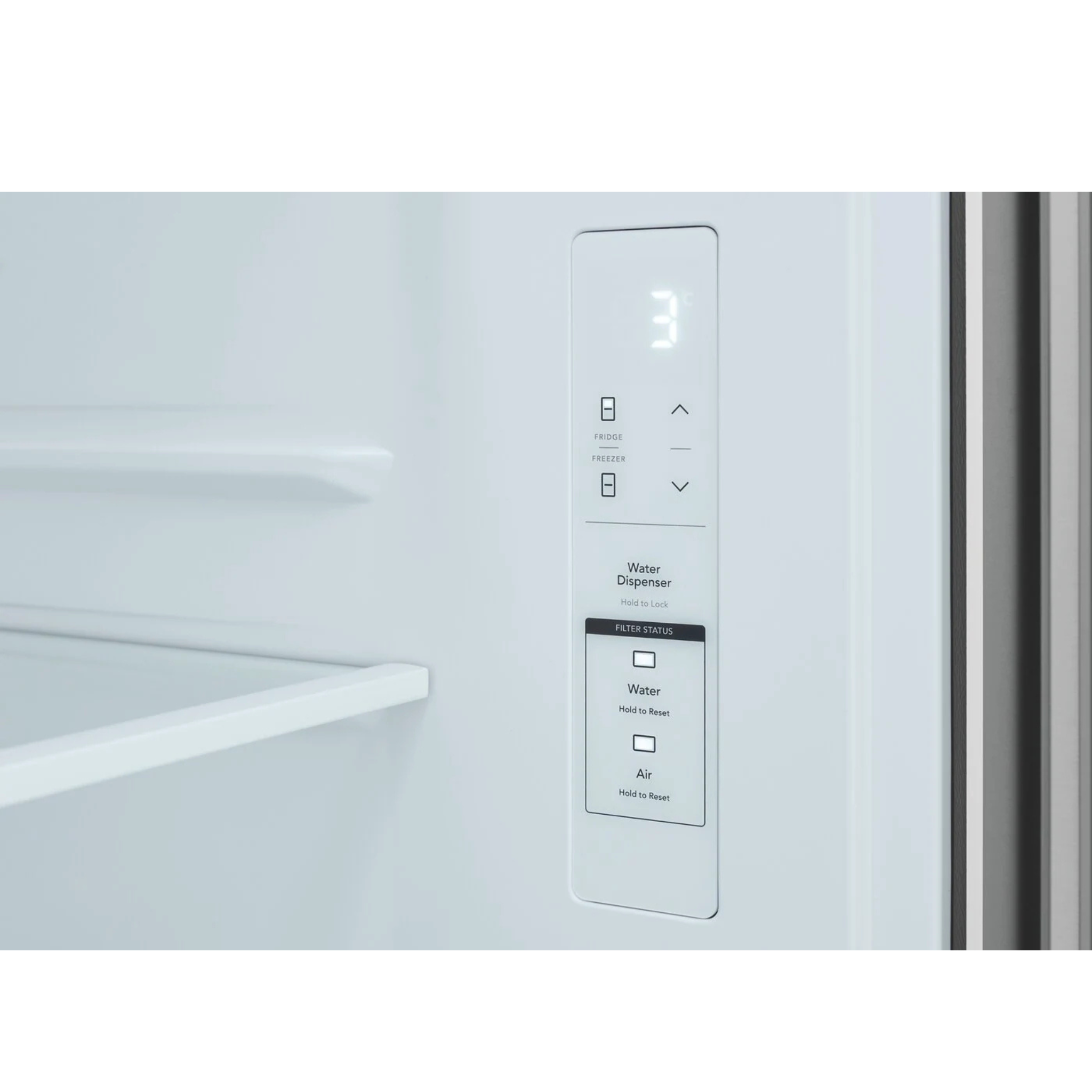Frigidaire - 33 Inch 20 cu. ft French Door Refrigerator in Stainless - FRFG2033AV