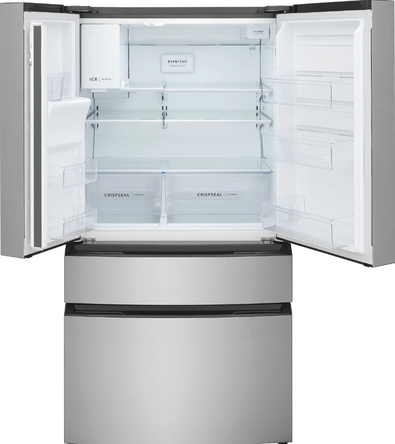 Frigidaire - 36 Inch 23.6 cu. ft French Door Refrigerator in Stainless - FRMS2733AV