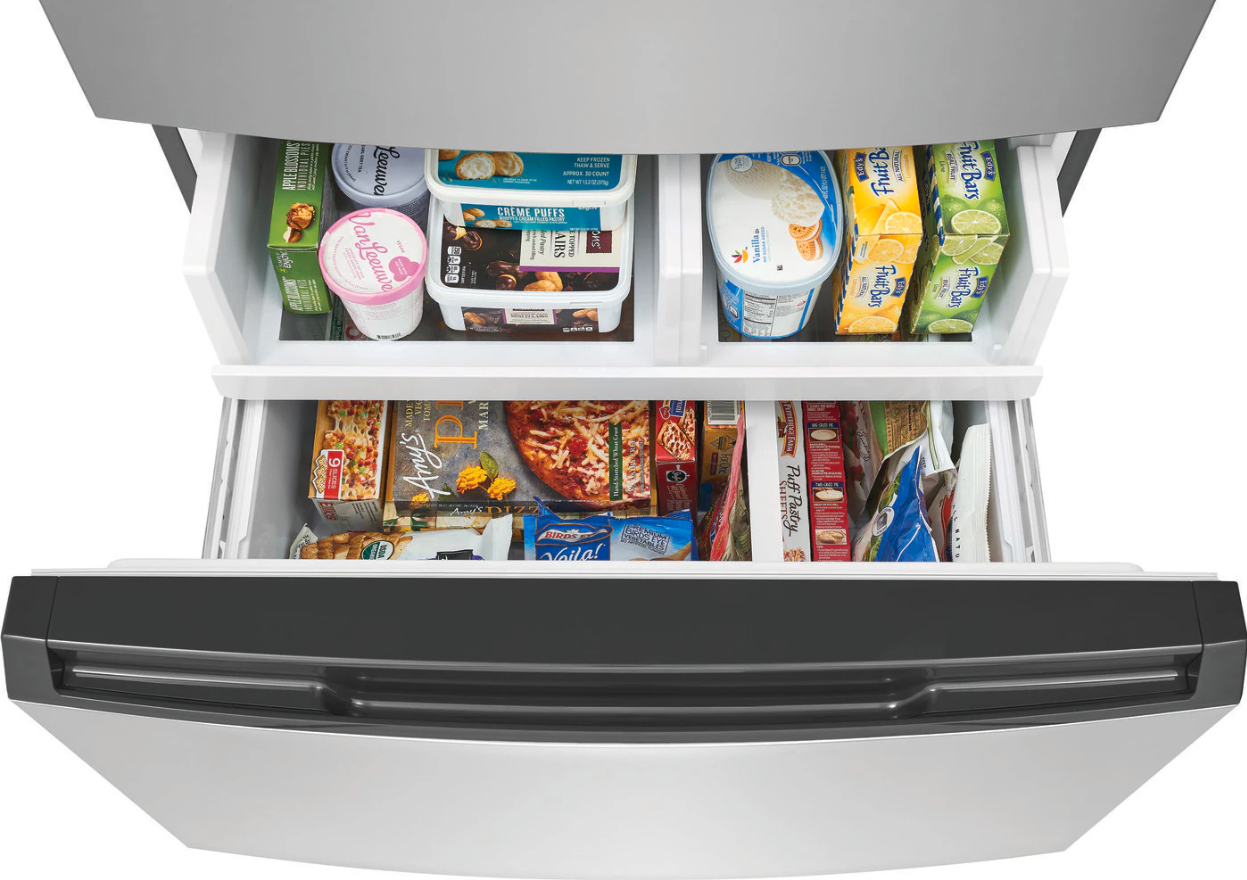 Frigidaire - 36 Inch 23.6 cu. ft French Door Refrigerator in Stainless - FRMS2733AV