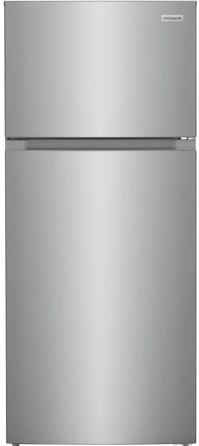 Frigidaire - 28 Inch 16.03 cu. ft Top Mount Refrigerator in Stainless - FRTE1622AS