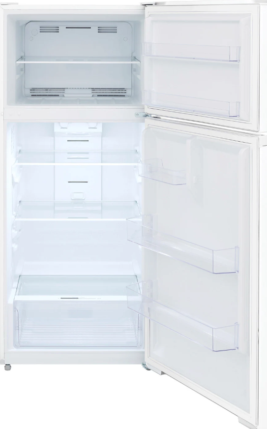Frigidaire - 28 Inch 16.03 cu. ft Top Mount Refrigerator in White - FRTE1622AW
