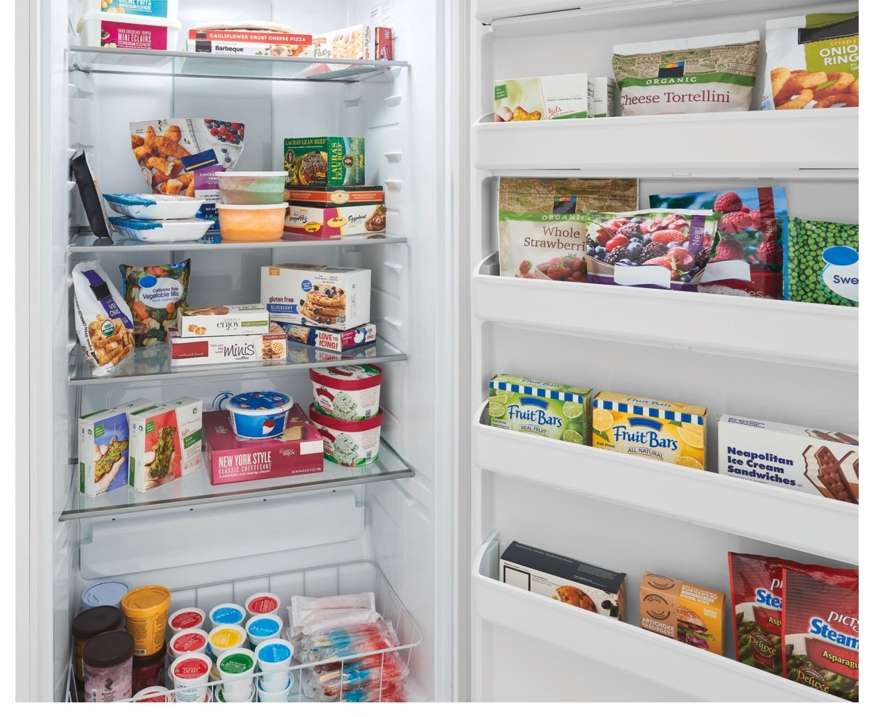 Frigidaire - 20 cu. Ft Upright Freezer in White - FRUF2020AW