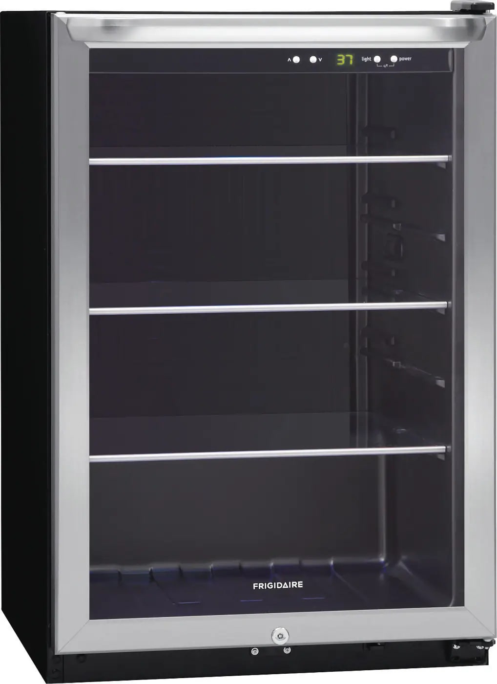 Frigidaire- 21.5 Inch 4.6 cu. ft Beverage Centre Refrigerator in Stainless - FRYB4623AS
