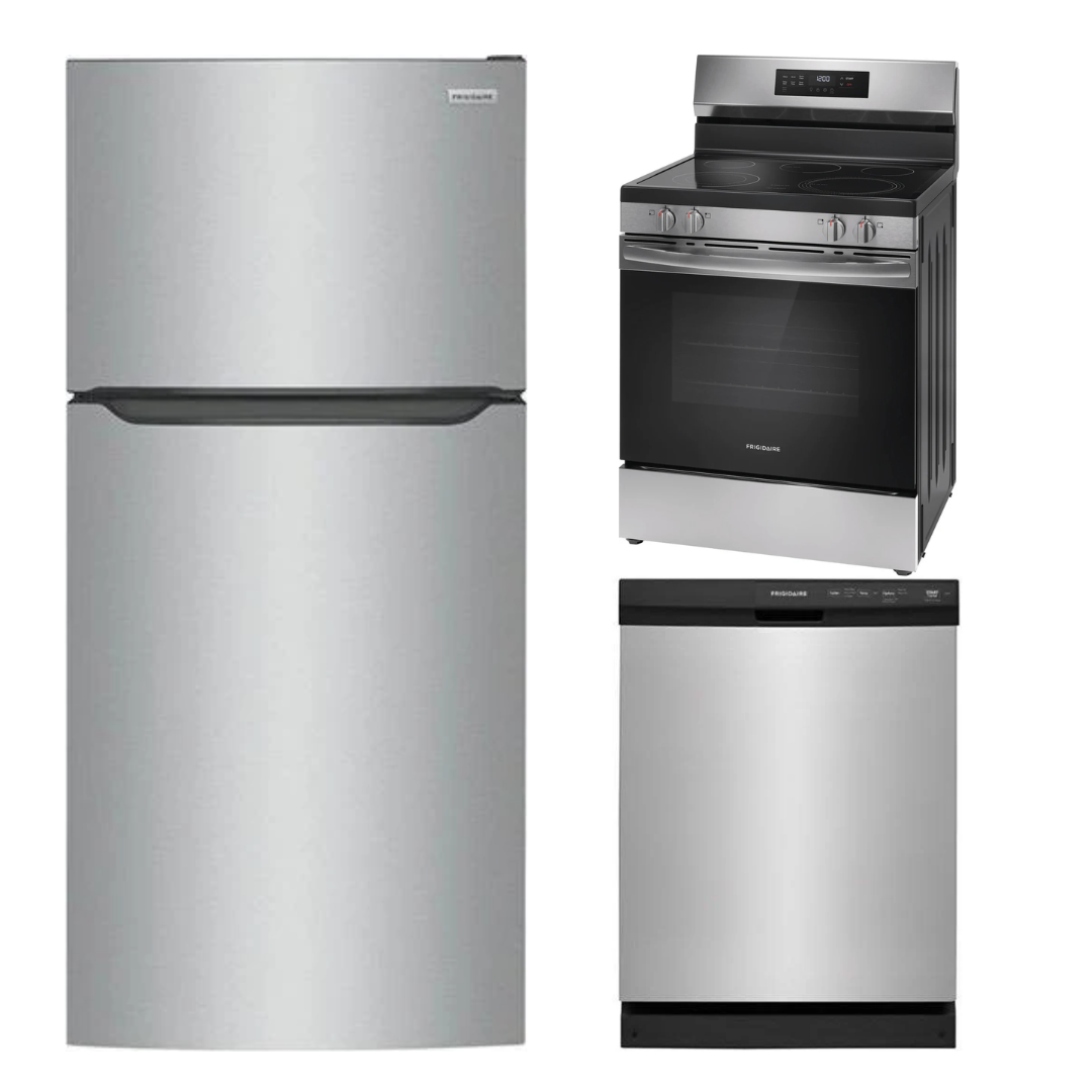 Frigidaire Kitchen Package - FRTE1835AV, FCRE306CAS, FFCD2413US