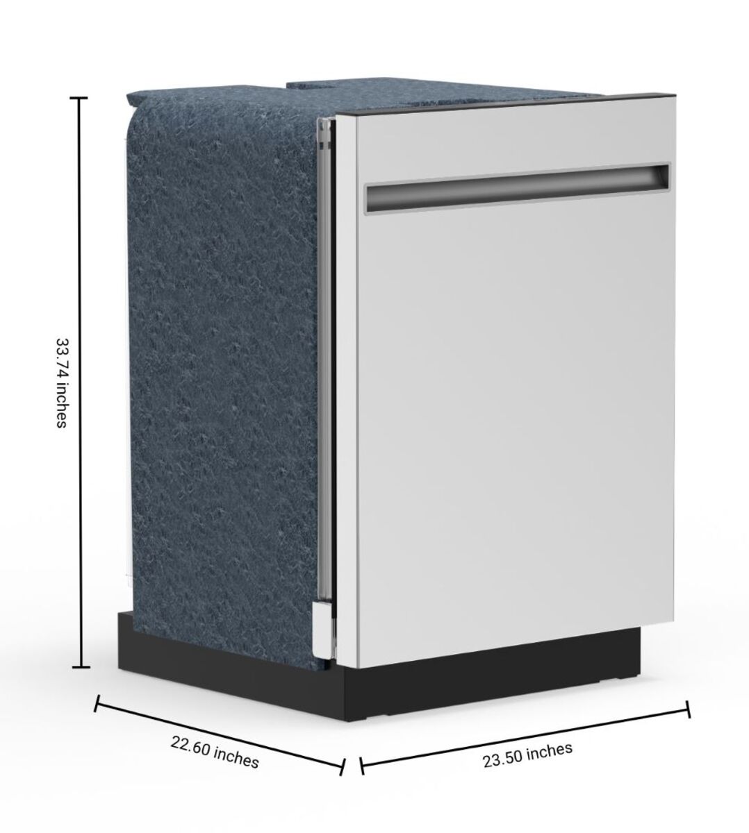 GE - 50 dBA Built In Dishwasher in Stainless - GBT500SSVSS