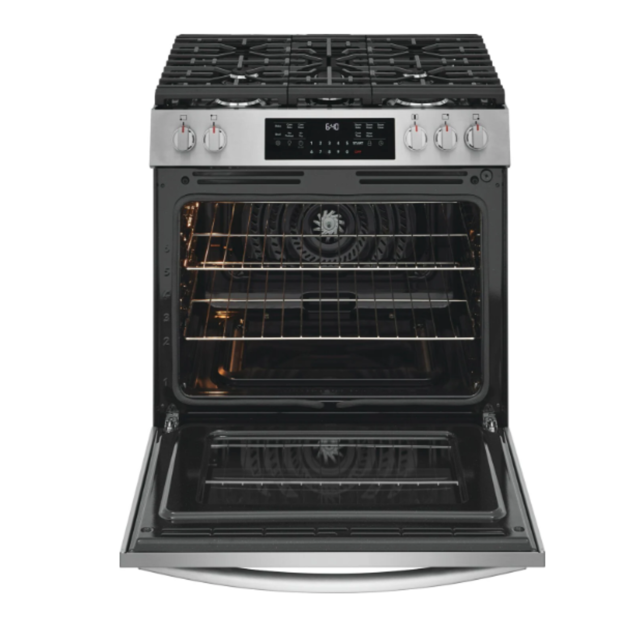 Frigidaire Gallery - 6 cu. ft Gas Range in Stainless - GCFG3059BF