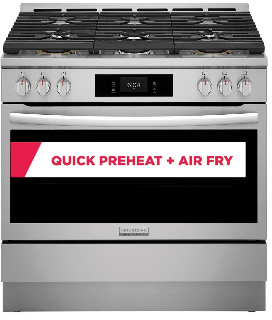 Frigidaire Gallery- 4.6 cu. ft Gas Range in Stainless - GCFG3661AF