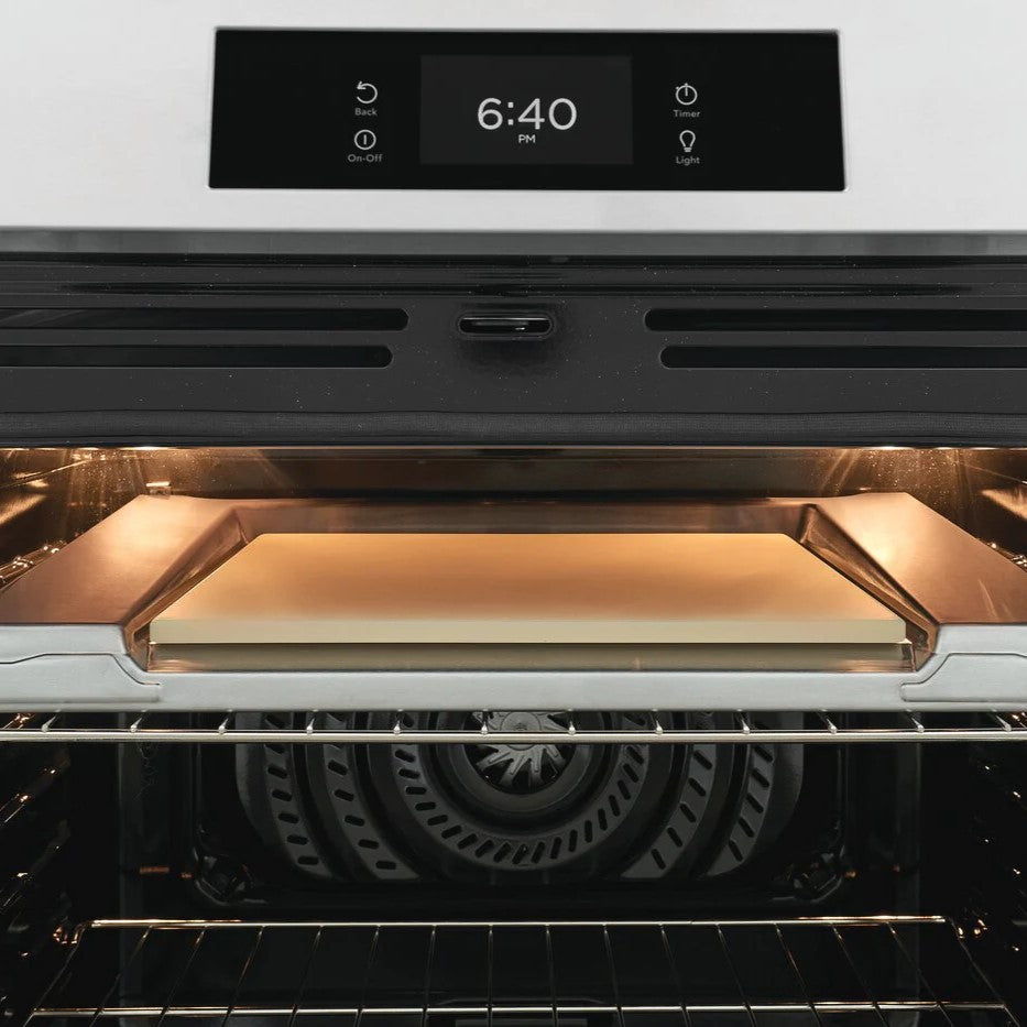 Frigidaire Gallery - 6.2 cu. ft Induction Range with Stone-Baked Pizza in Stainless - GCFI307CBF