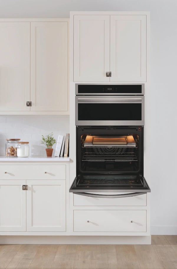 Frigidaire Gallery - 7 cu. ft Combination Wall Oven with Stone-Baked Pizza in Stainless - GCWM3070AF