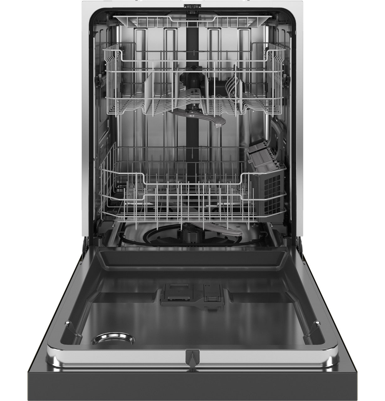 GE - 47 dBA Built In Dishwasher in Stainless - GDF650SYVFS