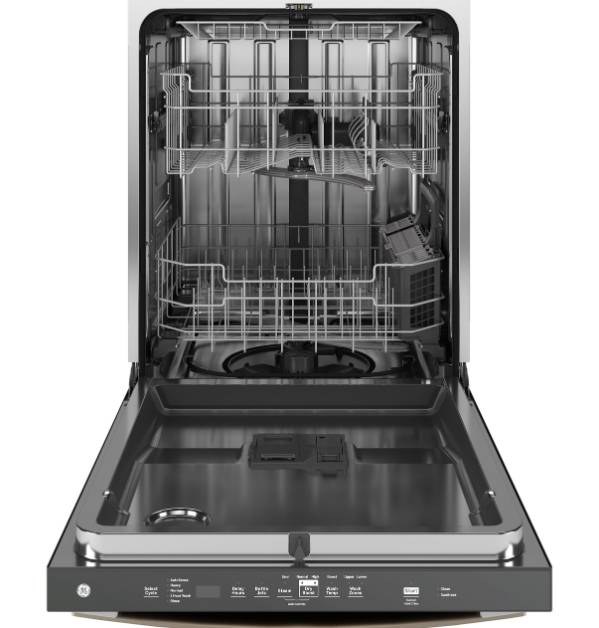 GE - 47 dBA Built In Dishwasher in Storm Gray - GDT650SMVES