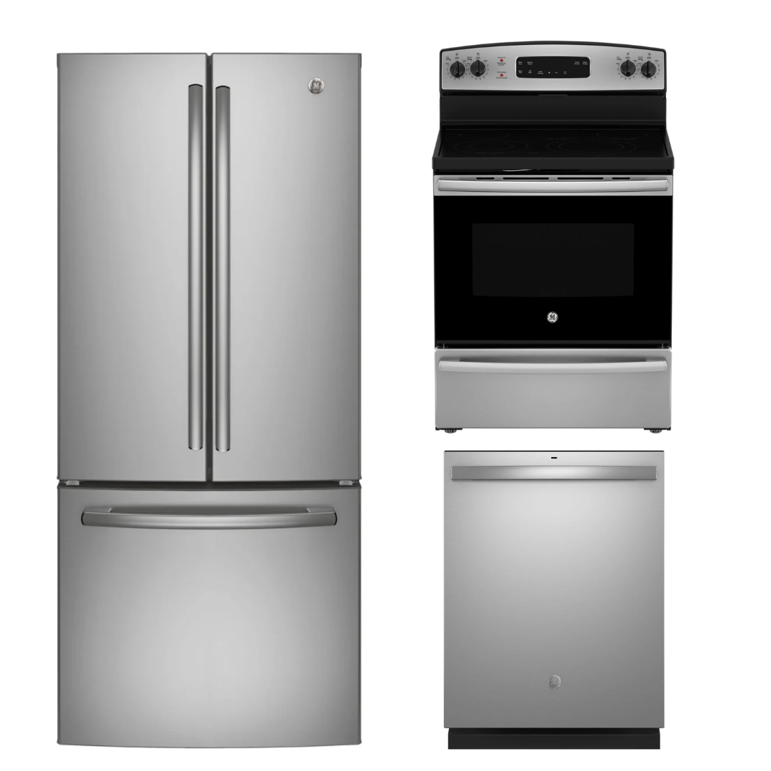 GE Kitchen Package - GDT635HSRSS, JCBS630SVSS, GNE21DYRKFS