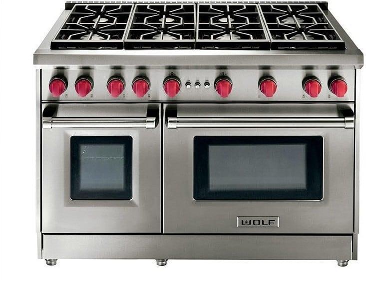 Wolf - 2.5 cu. ft Gas Range in Stainless - GR488