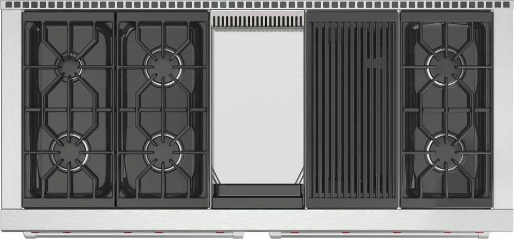 Wolf - 8.8 cu. ft Gas Range in Stainless - GR606CG-LP