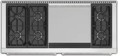 Wolf - 8.8 cu. ft Gas Range in Stainless - GR606DG-LP