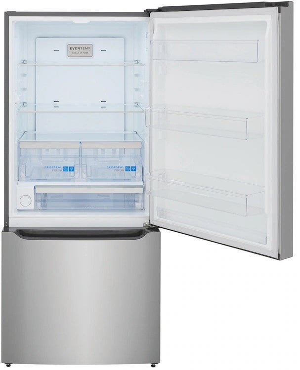 Frigidaire Gallery - 30 Inch 20.32 cu. ft Bottom Mount Refrigerator in Stainless - GRBN2012AF