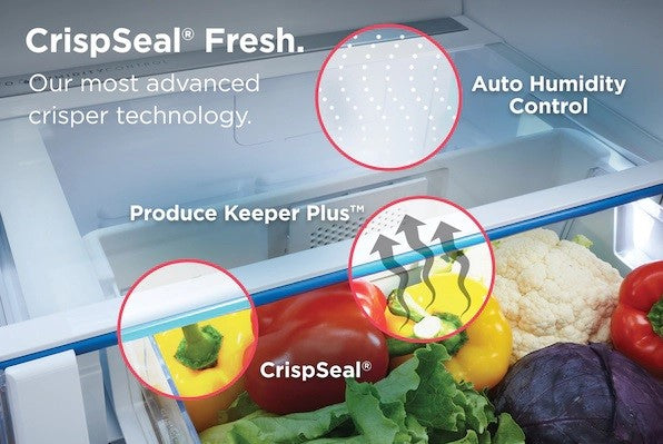 Frigidaire Gallery - 30 Inch 20.32 cu. ft Bottom Mount Refrigerator in Stainless - GRBN2012AF