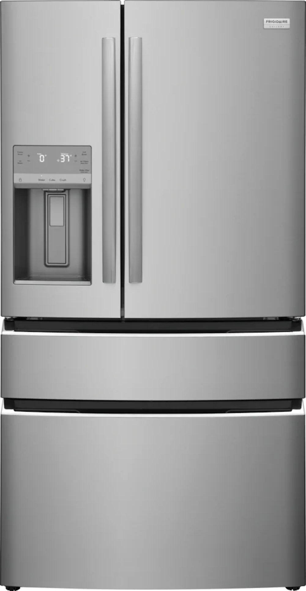 Frigidaire Gallery - 35.7 Inch 26.3 cu. ft French Door Refrigerator in Stainless - GRMS2773AF