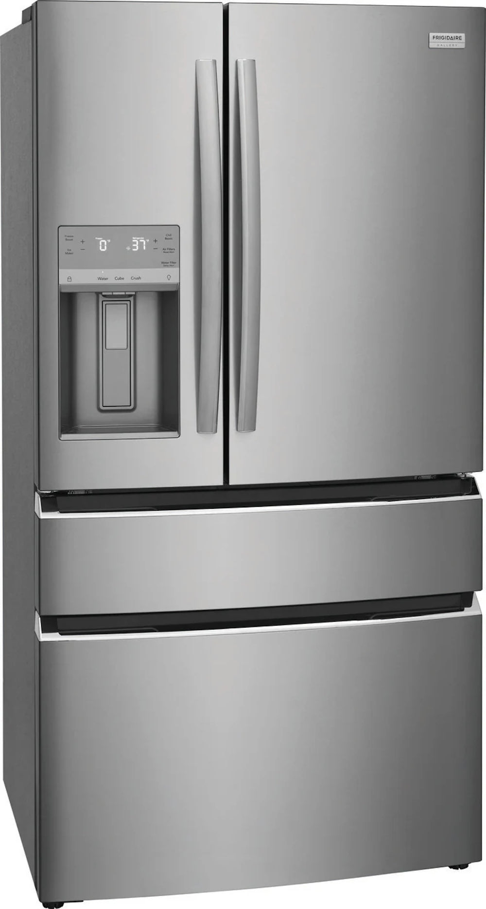 Frigidaire Gallery - 35.7 Inch 26.3 cu. ft French Door Refrigerator in Stainless - GRMS2773AF
