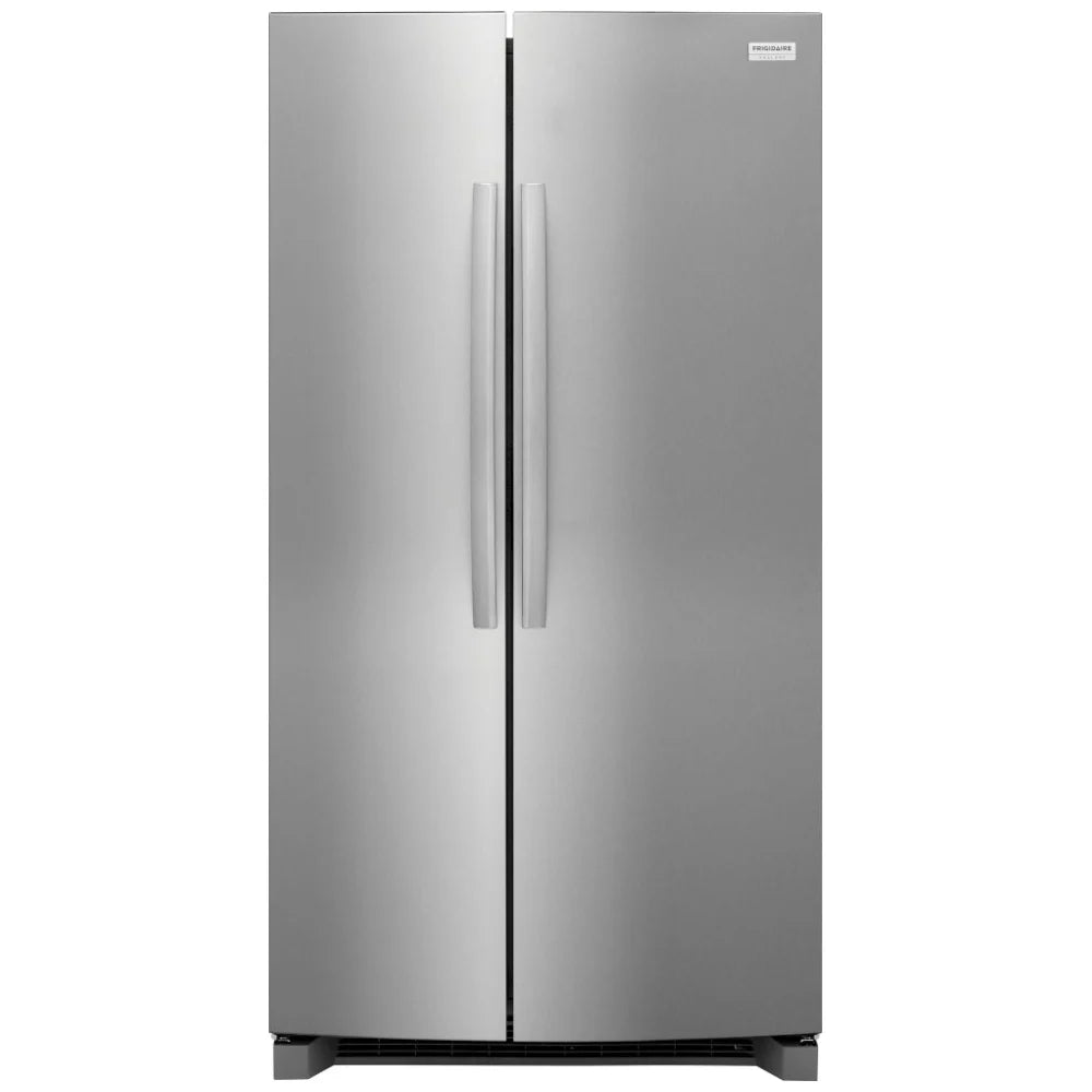 Frigidaire - 36 Inch 26 cu. ft Side by Side Refrigerator in Stainless - GRSN2620AF